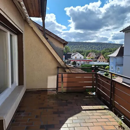 Schreiber-Fewo 02 Bad Bocklet Exterior foto